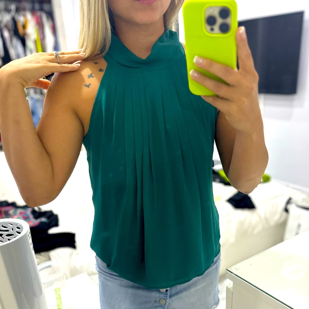 Green blouse | Small